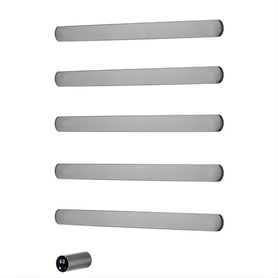 Sèche-Serviette Électrique Vesta Gun Metal — Mural Programmable & Tactile