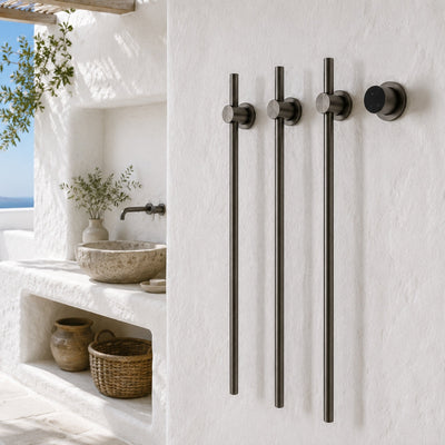 Sèche-Serviette Électrique Nox – Gun Metal | 2 ou 3 Barres