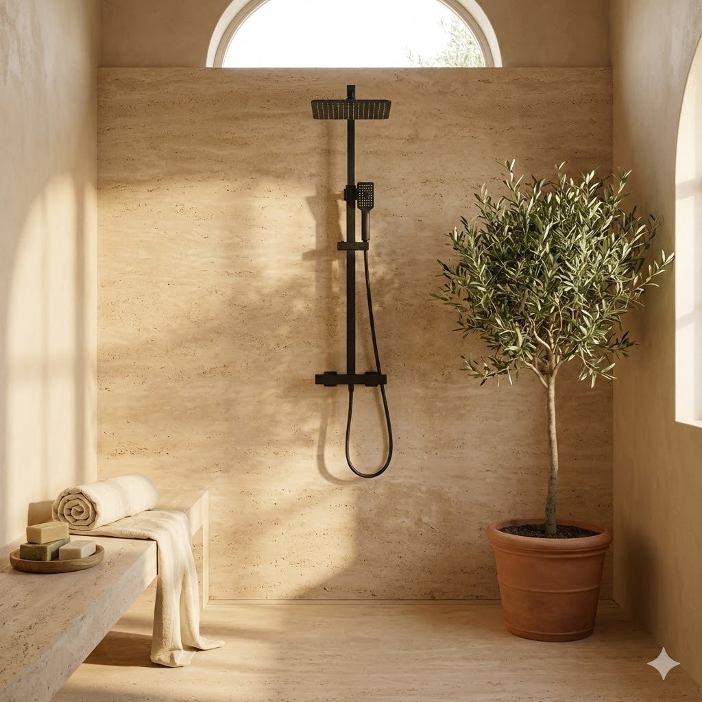 Colonne de Douche Noire