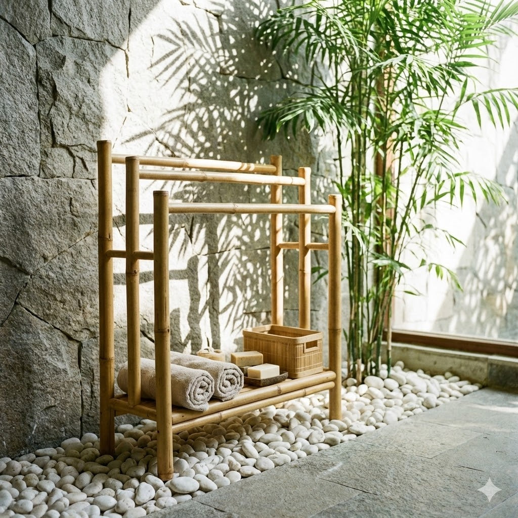 Porte Serviette Bambou