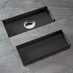 Bonde de Douche Linéaire Inox 10 à 40 cm Anti-Odeur
