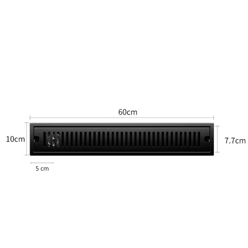 Bonde de Douche Linéaire Anti-Odeur 60 cm