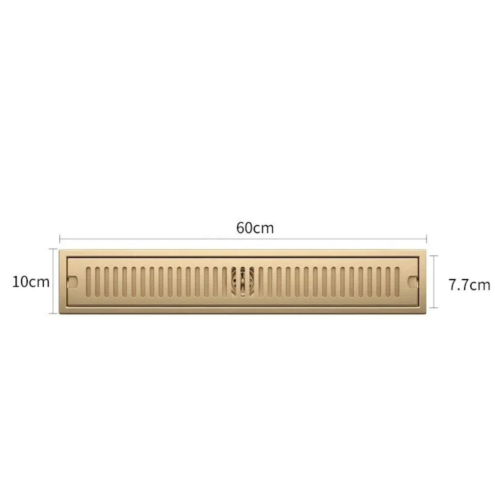 Bonde de Douche Linéaire Anti-Odeur 60 cm