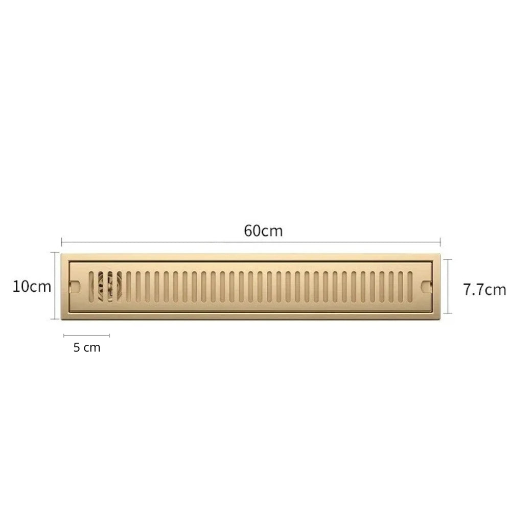 Bonde de Douche Linéaire Anti-Odeur 60 cm