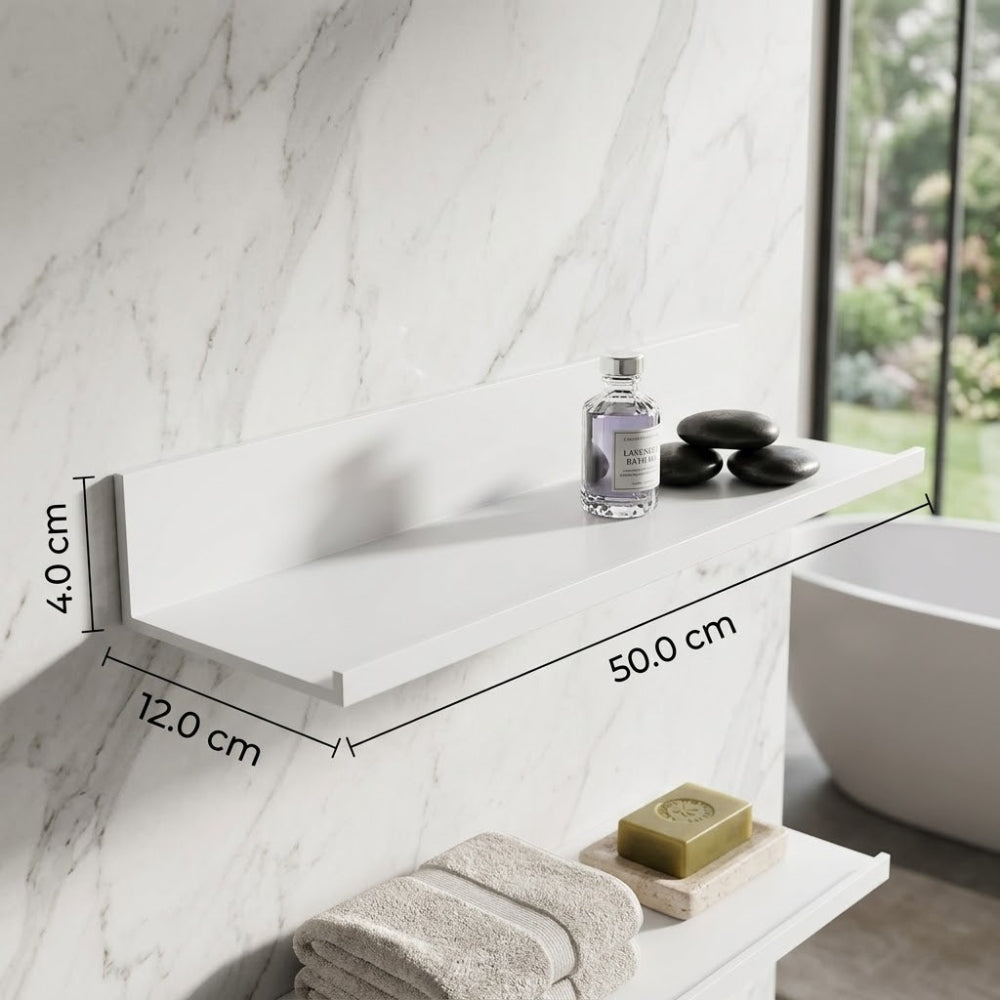 Étagère Murale Aluminium Sans Perçage