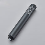 Pommeau de Douche à Main Noir et Doré Brossé