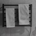 Sèche-Serviette Électrique Mural avec Écran Digital et Étagère – vue 4