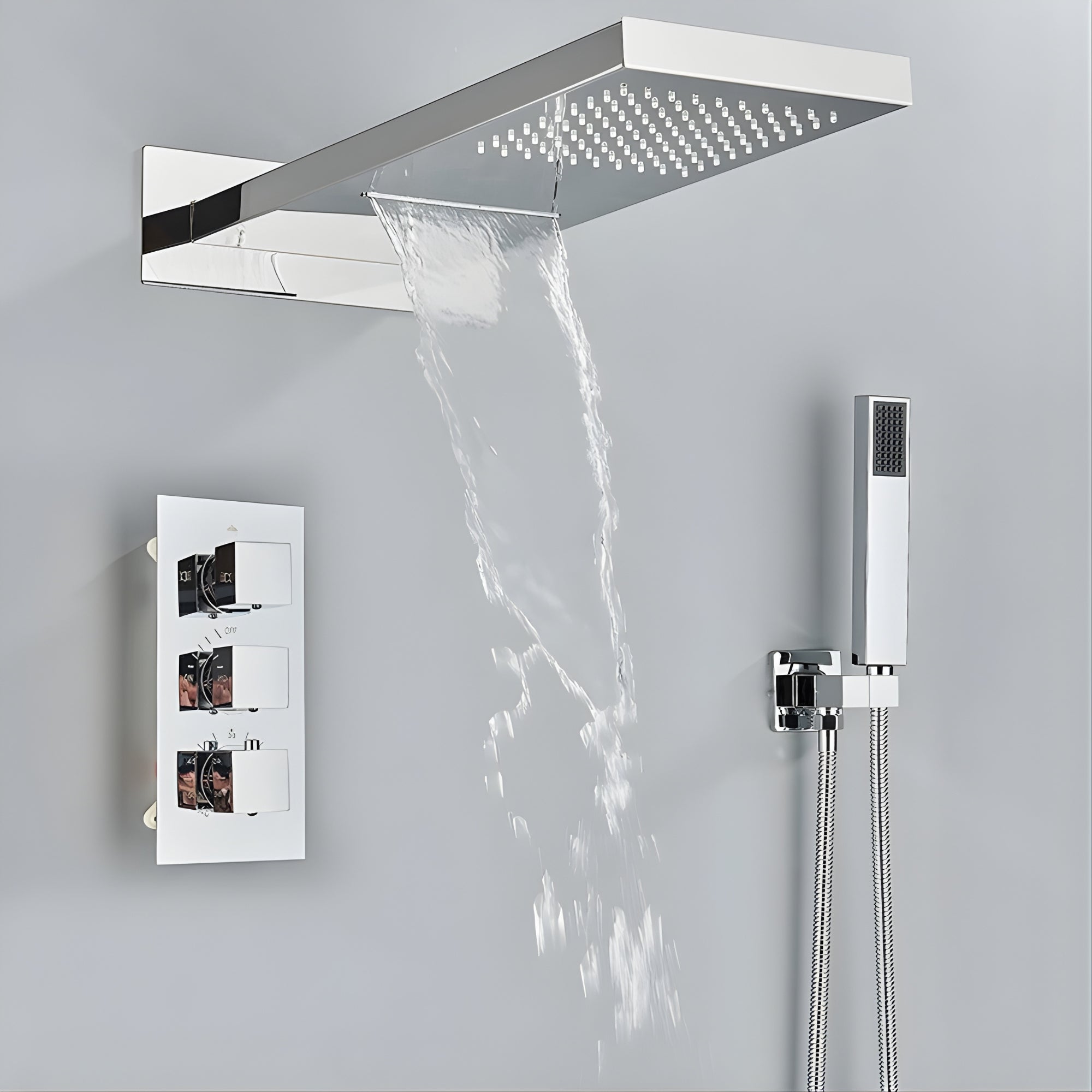 Colonne de Douche Thermostatique Murale