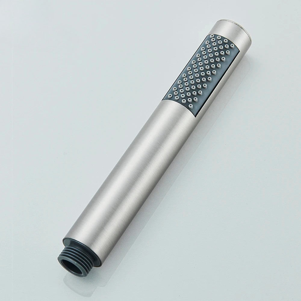 Pommeau de Douche à Main Noir et Doré Brossé