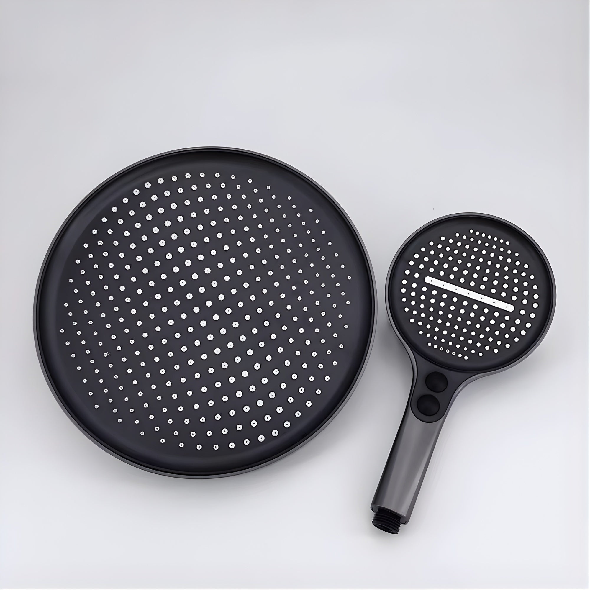 Colonne De Douche Thermostatique Dorée Avec Tablette