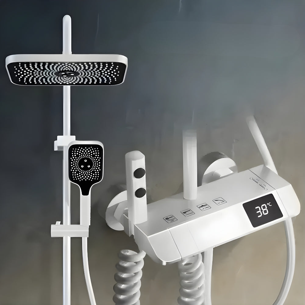Colonne de Douche Thermostatique Digitale 4 Fonctions