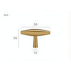 Patère Murale Laiton Doré Design