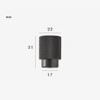 Patère Murale Moletée Laiton Design