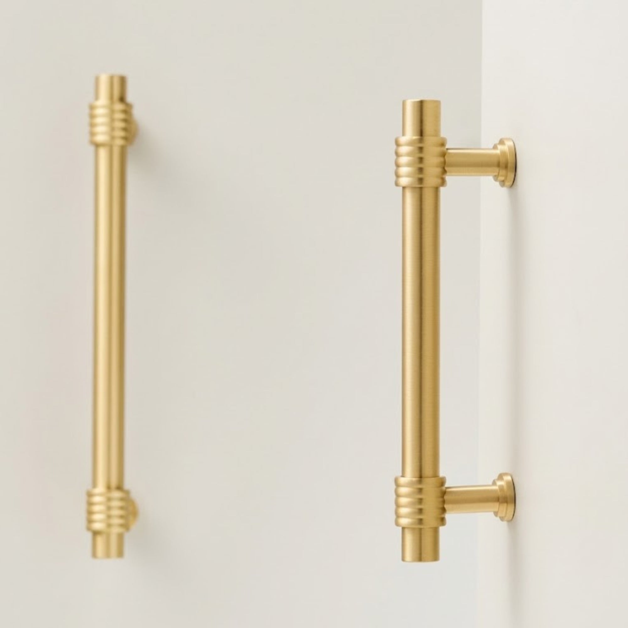 Patère Murale Barre Laiton Doré