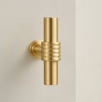 Patère Murale Barre Laiton Doré