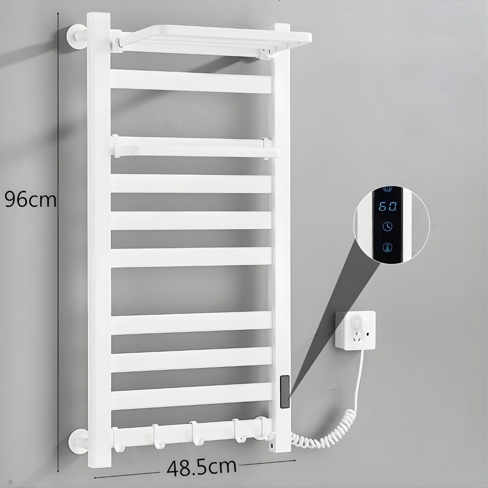 Sèche-Serviette Électrique Mural avec Écran Tactile