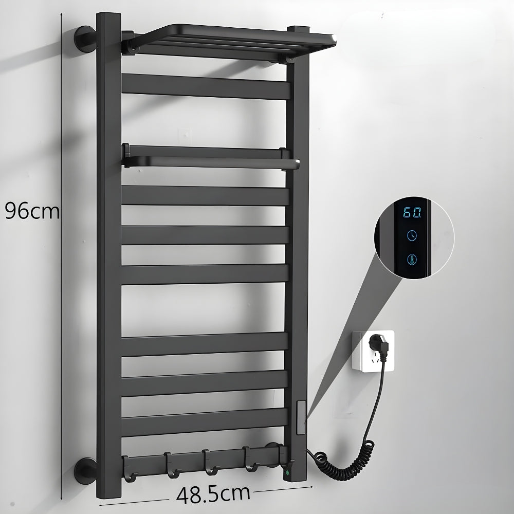Sèche-Serviette Électrique Mural avec Écran Tactile