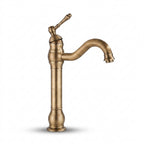 Robinet de Lavabo Vasque Laiton Antique — Mitigeur Rétro