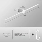 Porte-serviette mural en laiton – Design épuré, plusieurs finitions