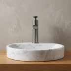 Robinet Lavabo Cascade Vetra Gris Laiton — Mitigeur Rétro