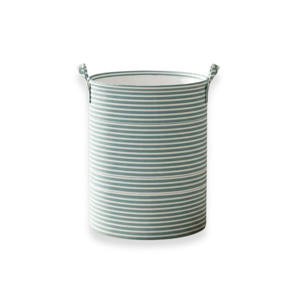 Panier à Linge Pliable Rayé – 3 Tailles