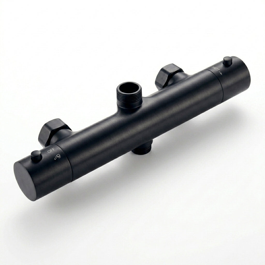 Colonne de Douche Stellia – Noir Mat