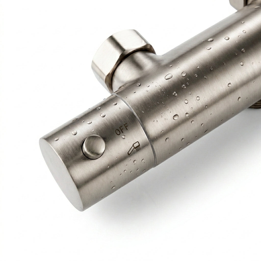 Colonne de Douche Stellia – Nickel Brossé