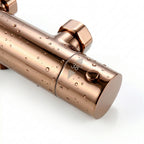 Colonne de Douche Stellia – Or Rose Poli