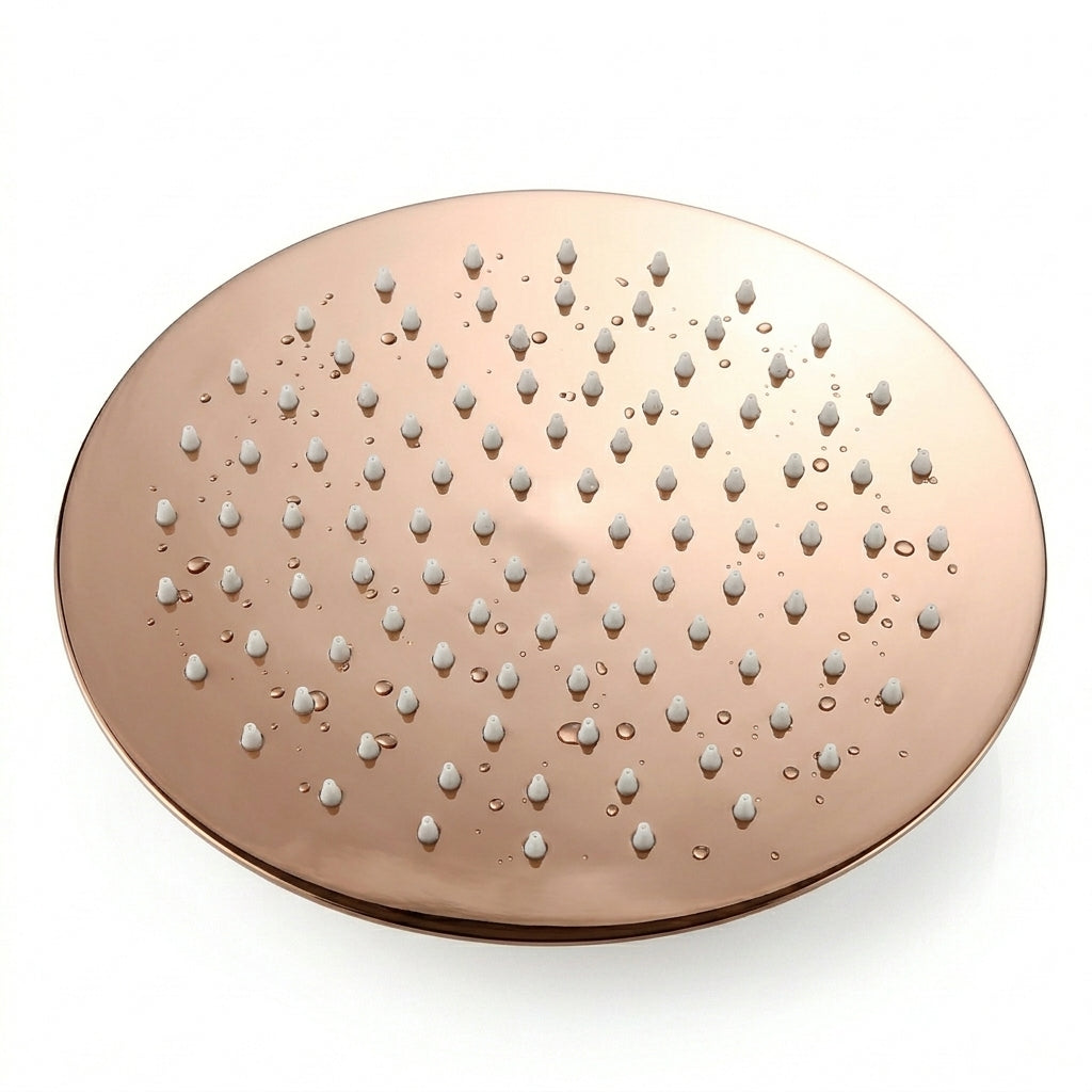 Colonne de Douche Stellia – Or Rose Poli