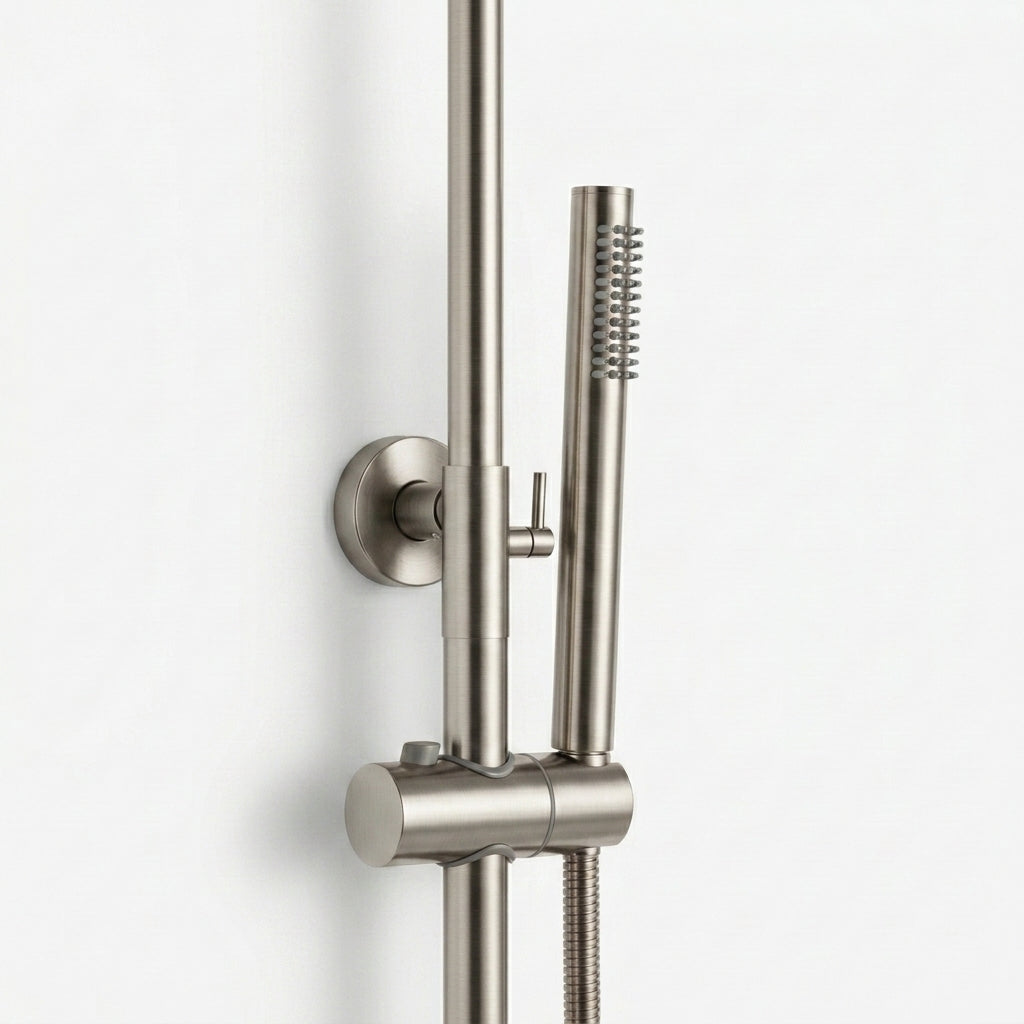 Colonne de Douche Stellia – Nickel Brossé