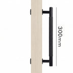 Poignée de Porte Lyra Laiton Massif — Bâton de Tirage 300 mm Simple Face