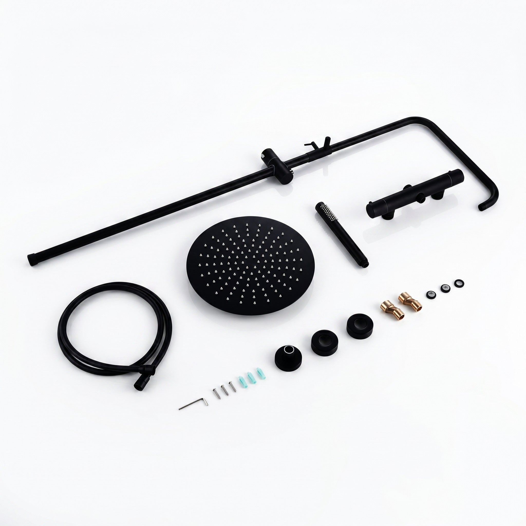 Colonne de Douche Stellia – Noir Mat