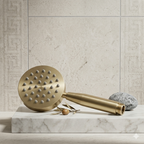 Pommeau de Douche à Main Or Brossé