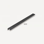 Poignée de Meuble Mira Laiton — Lip Pull Noir Mat