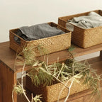 Panier de Rangement Salle de Bain Osier Naturel
