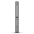Douche Solaire Extérieure 40L — Pommeau Pluie 360°, Lave-Pieds, Mitigeur