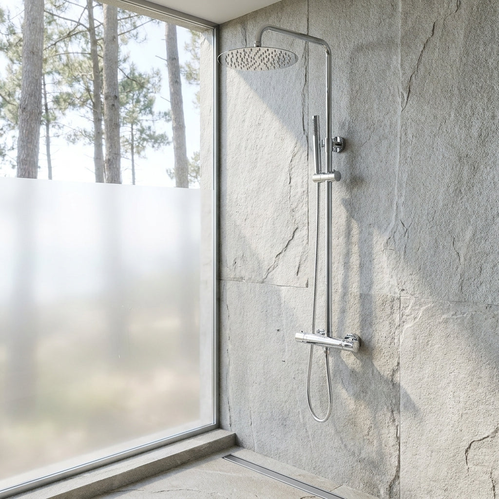 Colonne de Douche Stellia – Chromée