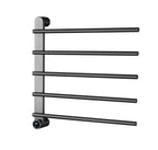 Sèche-Serviette Électrique Mural en Acier Inoxydable avec Contrôle Tactile