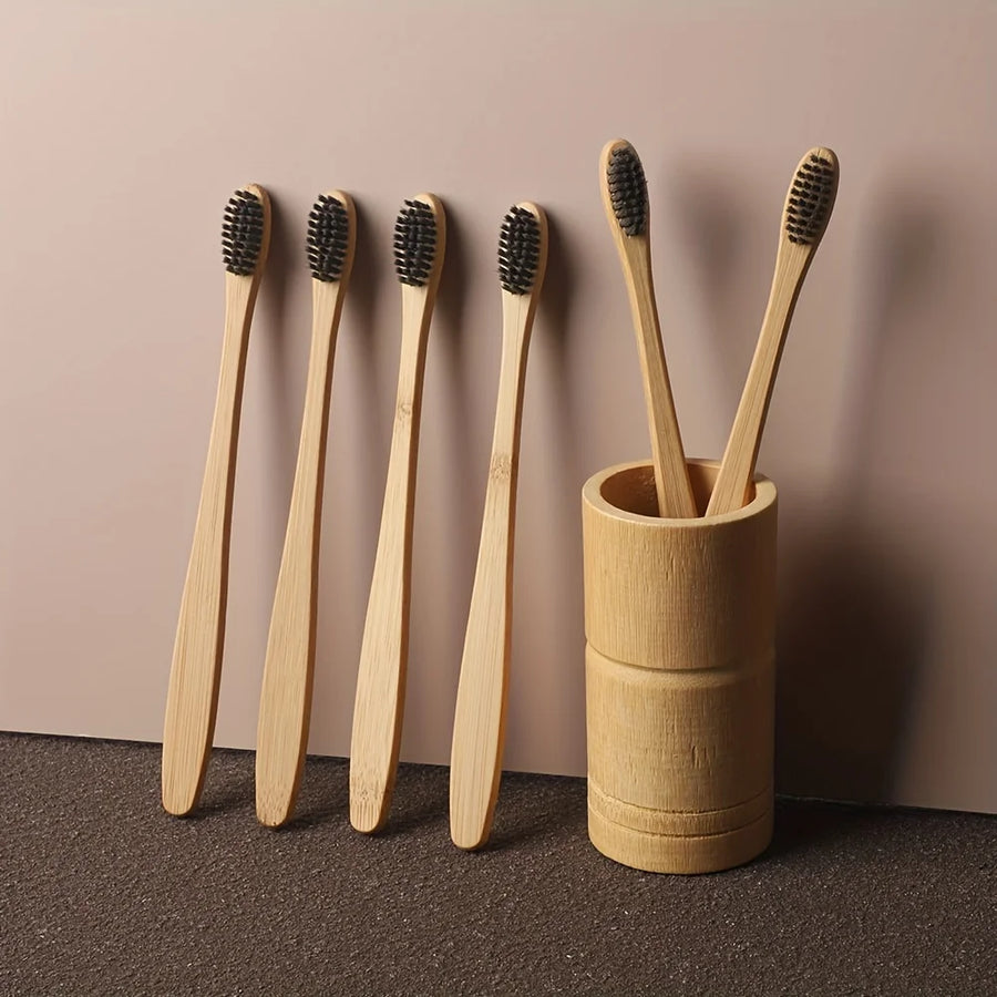Brosses à Dents Bambou – Lot de 6