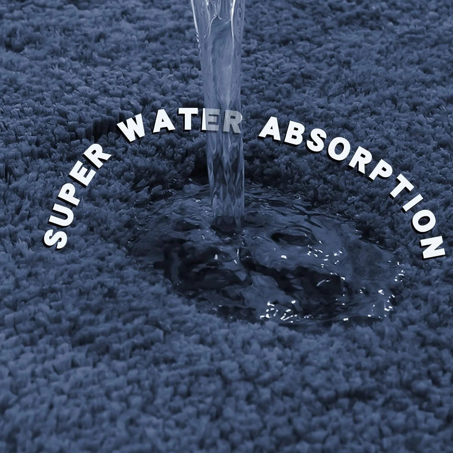 Tapis de Douche Absorbant Antidérapant