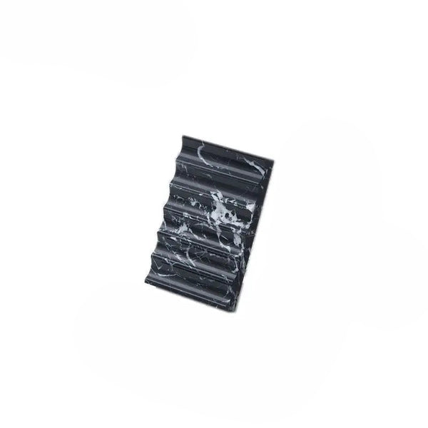 Porte Savon Marbre Rainuré – 5 Coloris
