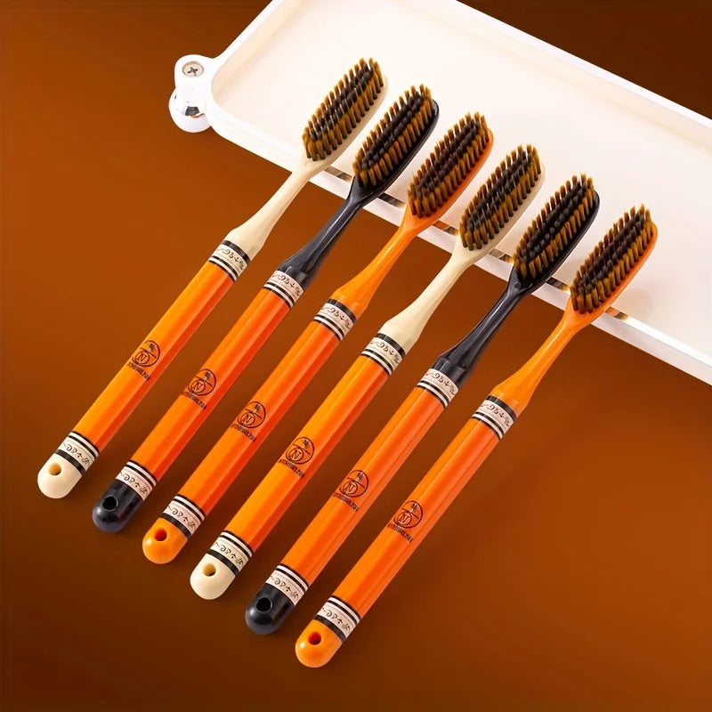 Brosse à Dents Tête Large Lot 6