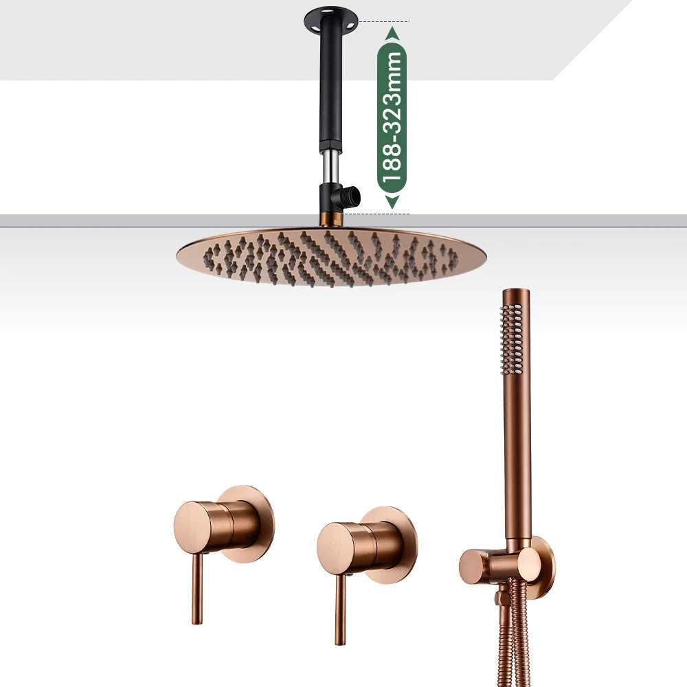 Colonne de Douche Encastrée Laiton