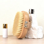 Brosse Corps Bois Exfoliante Main