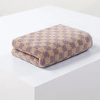 Serviette de Bain en Coton Motif Jacquard