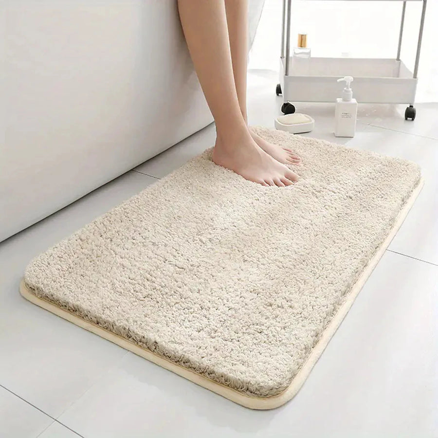 Tapis de Douche Absorbant Antidérapant – 4 Coloris & 4 Tailles