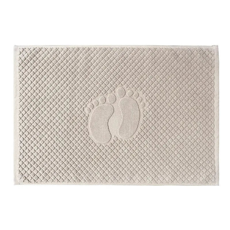 Tapis de Douche en Coton Antidérapant