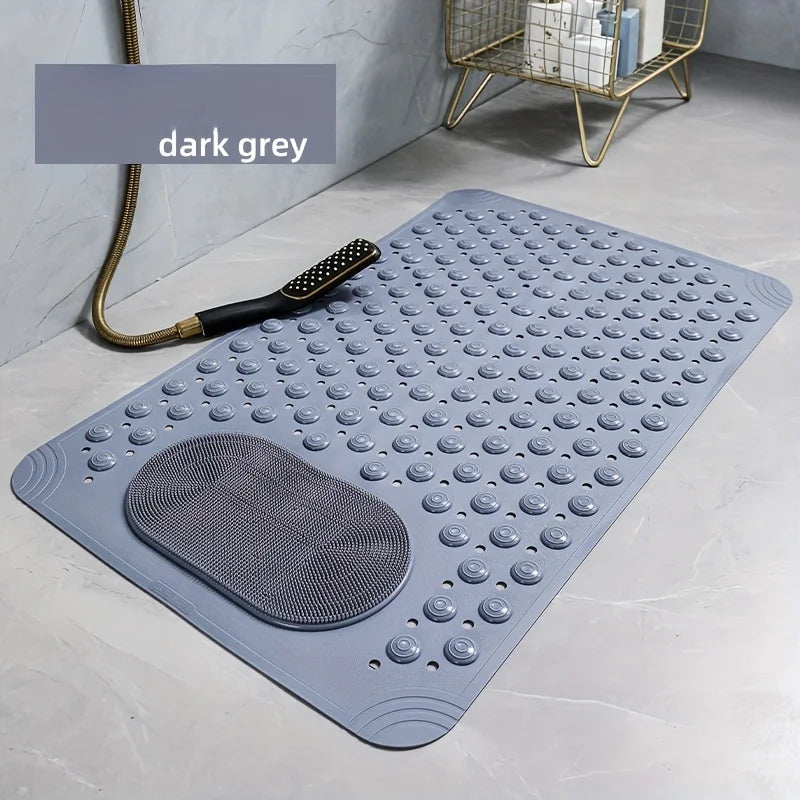 Tapis de Douche Antidérapant en PVC Rectangulaire