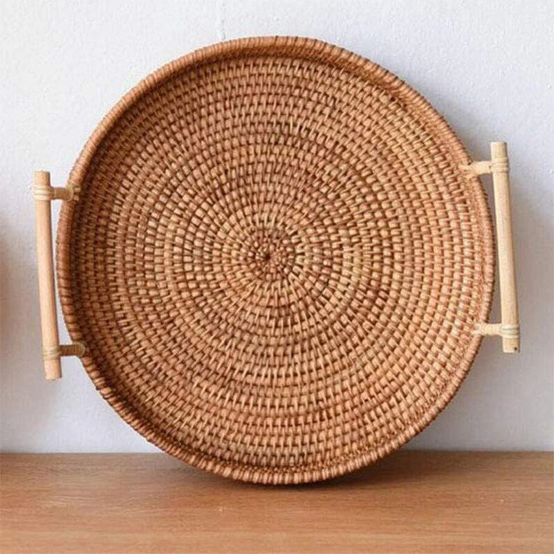 Panier de Rangement Salle de Bain Rotin – 3 Tailles