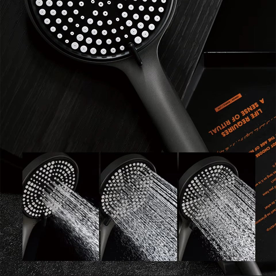 Colonne de Douche 3 Voies Or/Noir Brossé